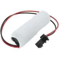AccuCell Speicherbatterie 3,6V passend für 3,6 V Speicherbatterie - 2600 mAh
