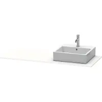 Duravit Konsole XSquare 140x55x1,6cm, m 1 AS, AS re, we matt