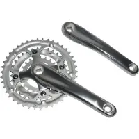 P2r MTB Alu-Kettenblatt (Gehäuse) abnehmbare Kettenblätter 9-8V. 170 mm 42-32-22