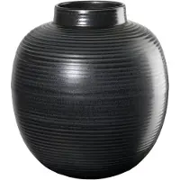 Asa selection Vase Japandi Black 20 x 22 cm