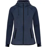 Pro Act Sweatshirt zipper mit kapuze Damen