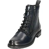TT. BAGATT Schnürstiefeletten aus Leder mit Reissverschluss für Damen