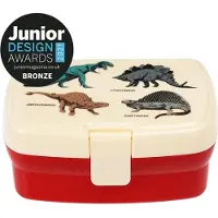 Rex London Lunch Box mit herausnehmbaren Fach, Prehistoric Land