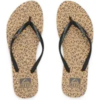 Reef Women Flip Flop Seaside Prints leopard/black 8 (38,5)