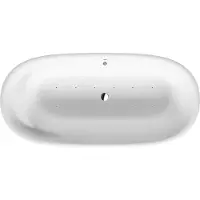 Duravit Whirlwanne Cape Cod 185,5x88,5mm, frei., 2 RS, we., Air-Sys