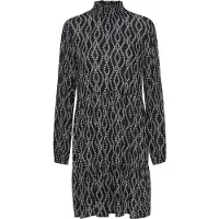 Kaffe Kleid Loose fit black white