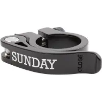 Sunday BMX Sattelklemme QuickRelease Schwarz