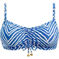Freya Unwattierter Bikini BH Fiji Falls | Grösse: 75G | Farbe: Blau/Weiß