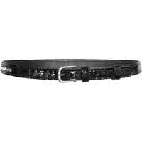Imperial Riding Gürtel IRHOlania Ledergürtel Black-Silver 105 cm