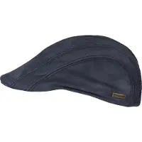 Horka Nubuckpet Baskenmütze Blau 56 cm Blau 56 cm