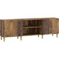 vidaXL TV-Schränk 150 x 31 x 50 cm Altholz Holzwerkstoff