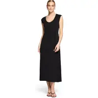 Zero Maxikleid "Damen mit Gürtel" Material