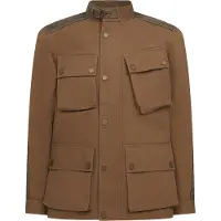 Belstaff Trackmaster Sand Wasserdichte Gewachste Jacke Größe L