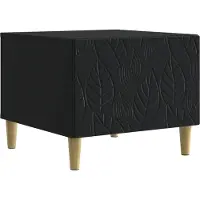 vidaXL Couchtisch Schwarz 50 x 49 x 40 cm Holzwerkstoff