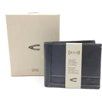 Camel active Leder Geldbörse FIELD – RFID-Schutz, Tracking-Tag-Fach schwarz