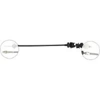 ABS Seilzug Kupplungsbetätigung 657 mm . für u.a. CITROËN ZX
