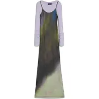 Desigual Kleid für den Alltag Janis 25WWVK13 Bunt Slim Fit