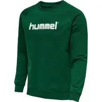 Hummel Sweatshirt Damen Cotton Logo