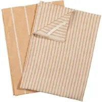 Pichler 2er Pack Halbleinen Geschirrtücher Corin 2x 50x70 cm | orange - orange