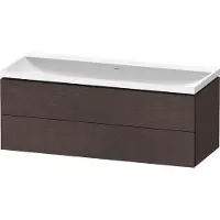 Duravit Möbel-Set L-Cube 120x48x48cm, o HL, E dkl. geb., 2 Schub.