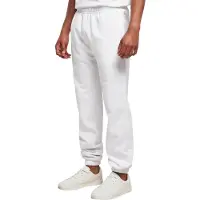 Build Your Brand Basic BB002 | Basic Sweatpants Regular Fit / Jogging Hose Uni - Farbe: White - Größe: XL