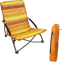 Spetebo 2.04 Strandstuhl klappbar - orange - 62196