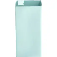 Asa selection Vase Cube Blue Aqua Aqua 18 cm