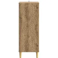 vidaXL Sideboard Artisan-Eiche 33 x 34,5 x 90 cm Holzwerkstoff