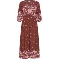 Kaffe Midikleid "Damen Kleid KArosine"