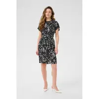 Kaffe Kleid KAbeathe Regular fit black white