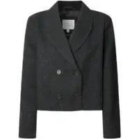 Pepe Jeans für Damen. PL4024385 Blazer Rachel schwarz (M), Lässig, Polyester