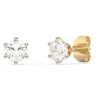 Diam Addict Ohrring 585 Gelbgold mit im Labor gezüchtetem Diamanten