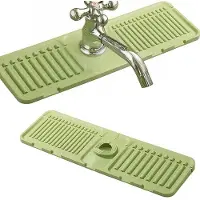 OEM Silikonische Spülarmatur, Spülarmatur, wasserdichte Spülarmatur für Küchenabfluß (grün)