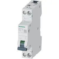 Siemens LEITUNGSSCHUTZSCHALTER 230V 6KA, 1+N-POLIG/1TE C40 5SL60407