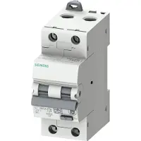 Siemens 5SU1324-6FR25 FI/LS-Schalter, 10 kA, 2P Typ A, 30 mA, B-Char, In: 25A Un: 230V super-resistent 5SU13246FR25
