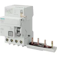 Siemens RC enhed, 4-pol, type A, i 63 A, 30 mA og AC: 400V