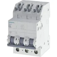 Siemens LS-SCHALTER 6KA 3POL B16 SKL, IP20
