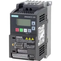 Siemens SINAMICS V20, 1AC 230V 0,55kW Filter C1, U converter, 200 - 240 V, 240 V, 550 Hz, 142 mm, 1,3 kg