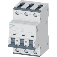Siemens LS-SCHALTER 10KA 3POL C2, Miniatur-Leistungsschalter, IP20, 400 V