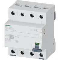 Siemens FI TYP B+ 40/4 300MA 4TE, 10 A, IP20