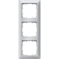 Siemens line alu.met. Rahmen 3-f, Aluminium, Kunststoff, Glänzend, IP20, 222 mm, 222 mm