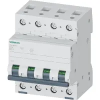 Siemens 5SL4414-8 Leitungsschutzschalter 400V 10kA, 4-polig, D, 0,3A 5SL44148