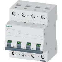 Siemens Leitungsschutzschalter UC C 2A 3+N 400V 5SL4602-7