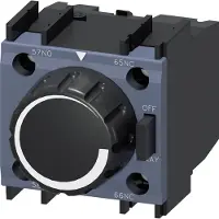 Siemens 3RT2927-2PR11 Pneumatischer Zeitrelaisblock rückfallverz. 10-180s, 1S+1Ö für Motorschütze, S0 3RT29272PR11