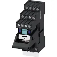 Siemens Steckrelais Komplettgerät DC24V, 4 W, Schwarz, IP20, 4 W, 109 g, 77 mm, 104,5 mm