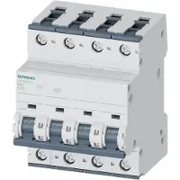 Siemens SIEM 5SY6432-7 Leitungsschutzschalter 400V 6kA, 4pol. C, 32A