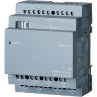 Siemens LOGO! DM16 230R Erw.-Mod. 4TE, 8DE/8DA, Grau, 115 - 230 V, 47/63 Hz, 71,5 x 58 x 90 mm, 95 mm, 106 mm