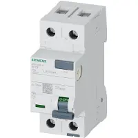 Siemens FI-Schutzschalter , 2-polig, Typ A, 25A, 30 mA, 5SV3312-6