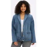 Sheego Jeansblazer "Jeansblazer"