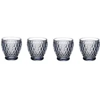 Villeroy & Boch Boston Coloured Shot Glas 80 ml blau 4er Set - A